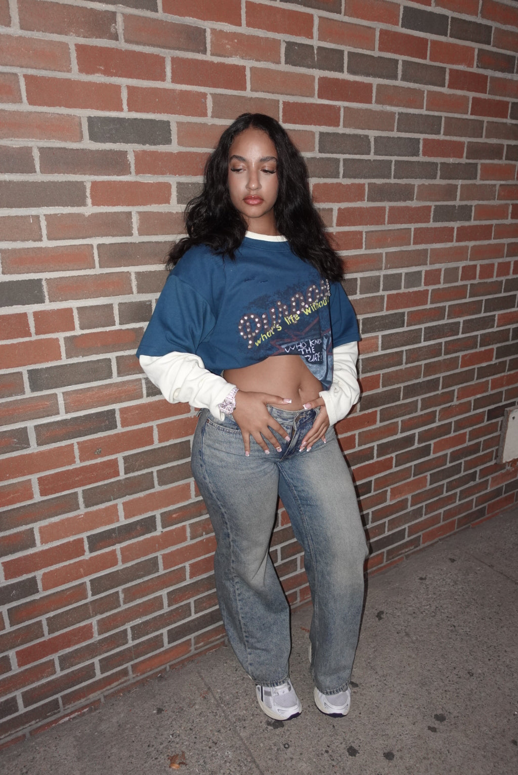 GHAYA BLUE HORIZON THERMAL TEE