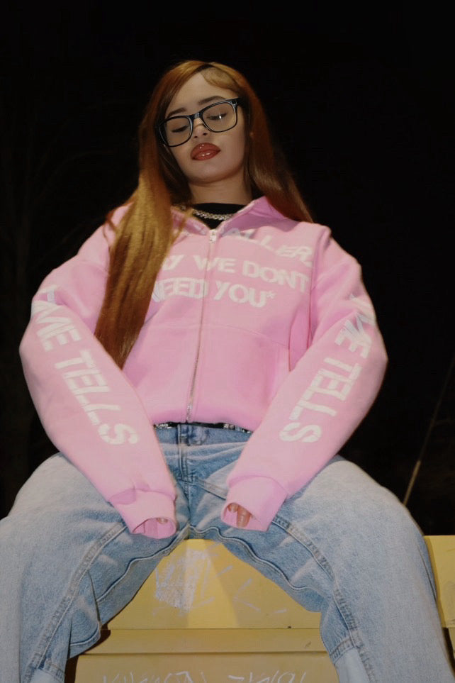 GHAYA WE DONT NEED YOU ZIP UP