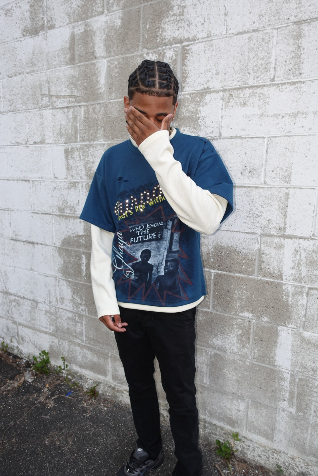 GHAYA BLUE HORIZON THERMAL TEE