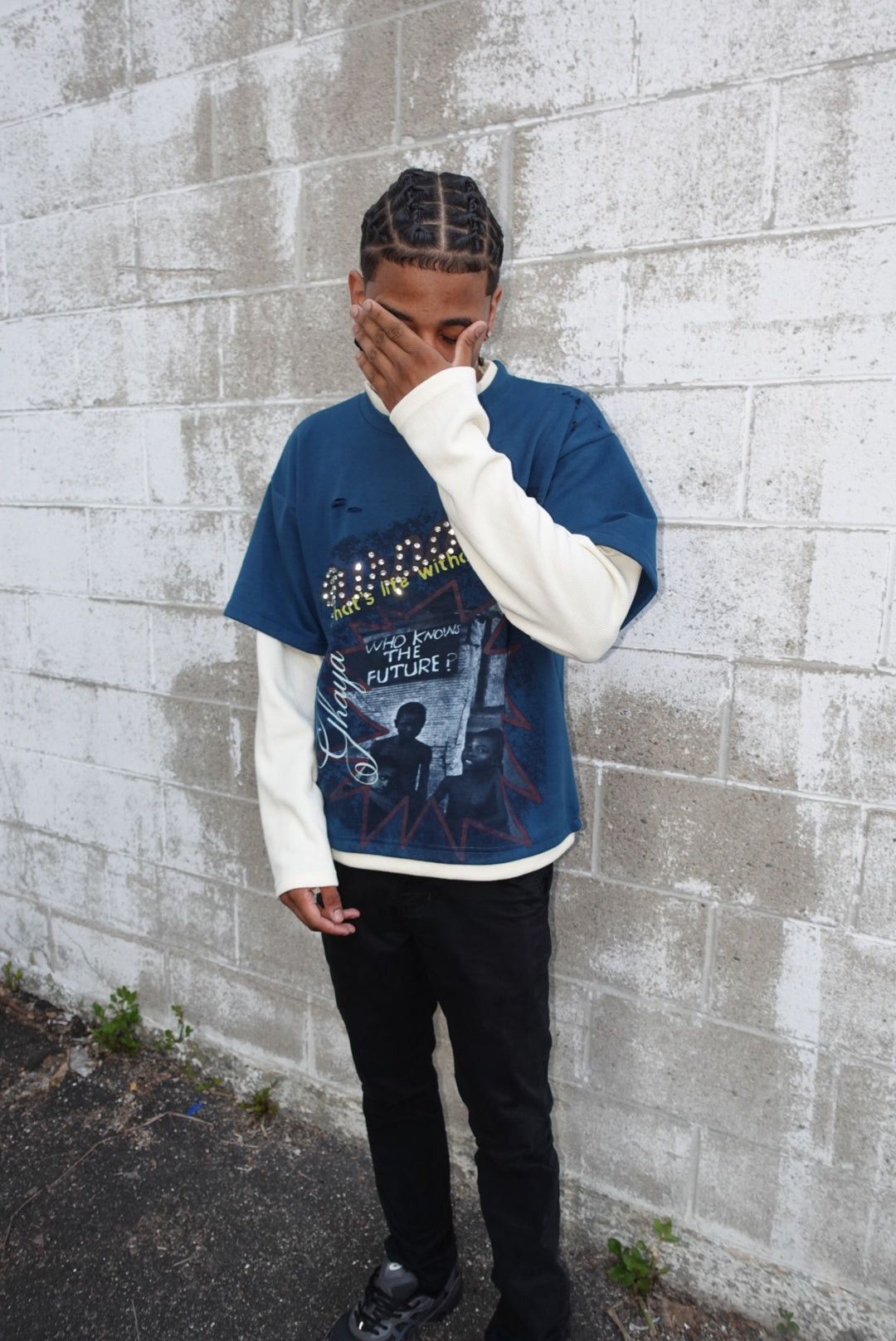 GHAYA BLUE HORIZON THERMAL TEE
