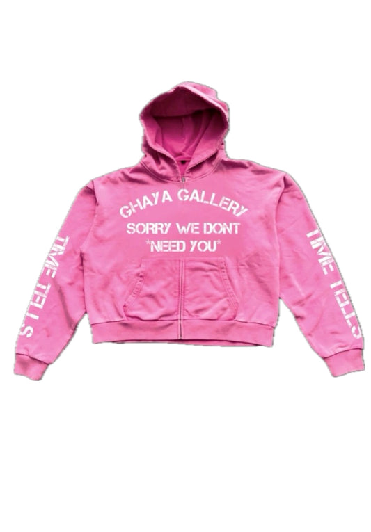 GHAYA WE DONT NEED YOU ZIP UP