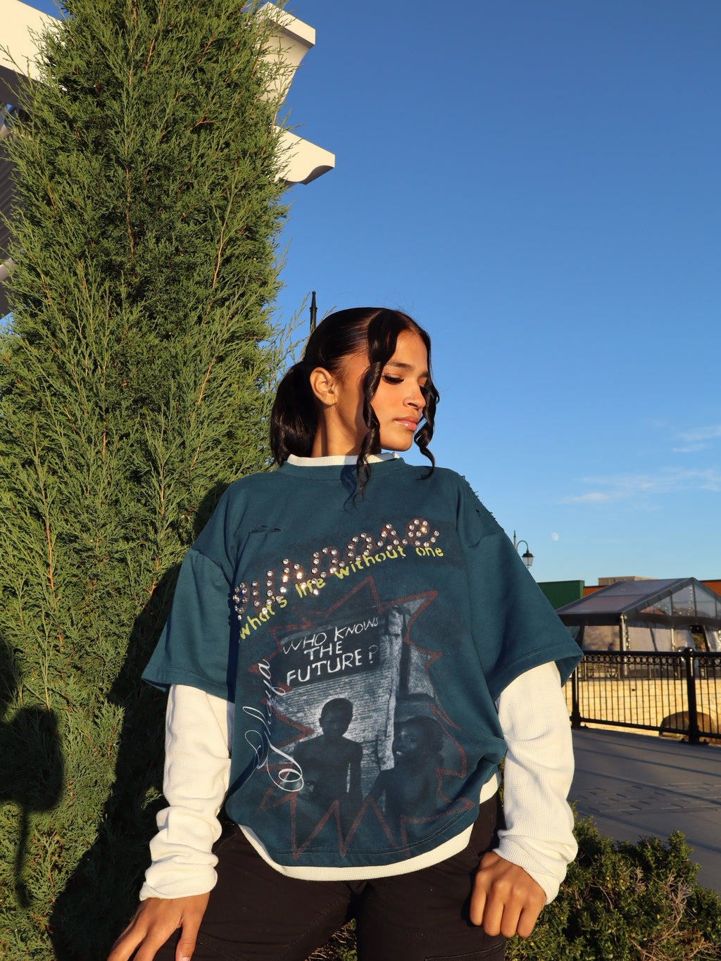 GHAYA BLUE HORIZON THERMAL TEE