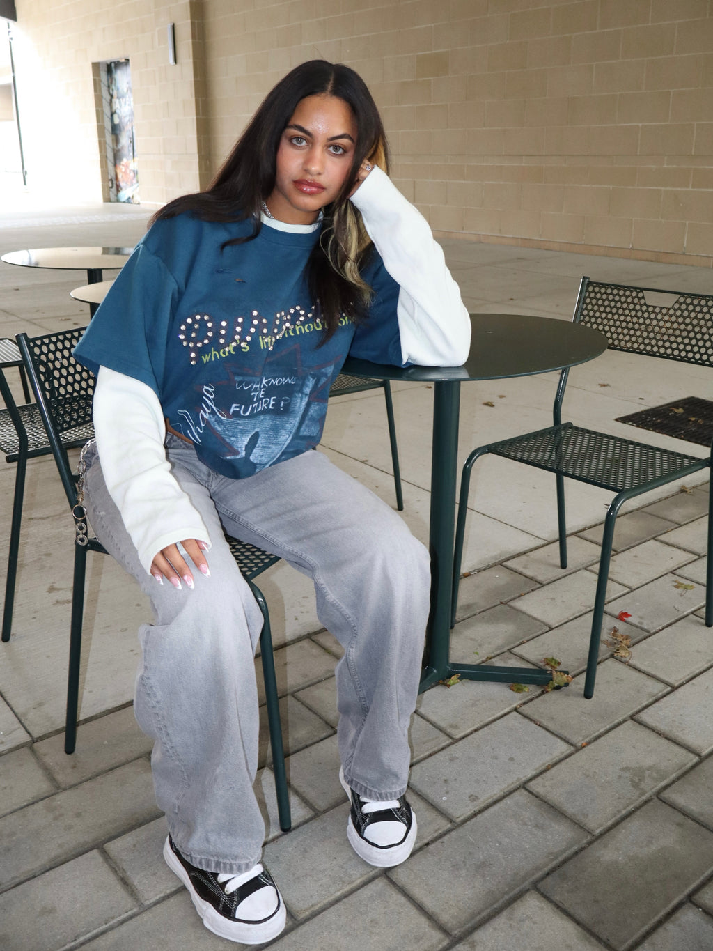 GHAYA BLUE HORIZON THERMAL TEE